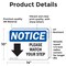 Signmission 10 in Height, 14 in Width, Vinyl Decal, Rectangle OS-2PACK-NS-D-1014-L-17654 - alternate 2